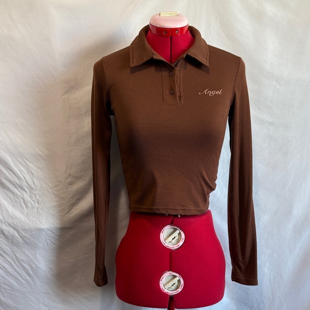 Streetwear Society Brown Long Sleeve Tee SM03